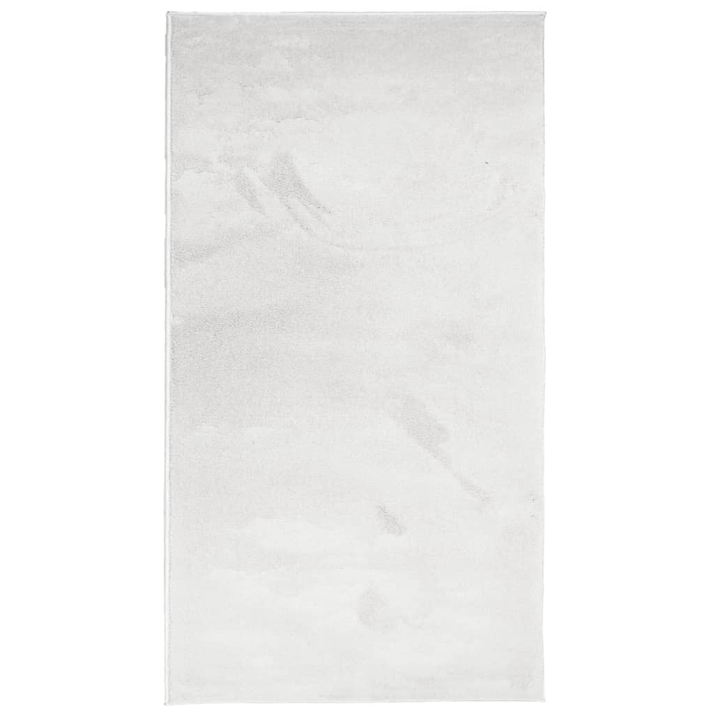 Teppich OVIEDO Kurzflor Anthrazit 120x120 cm
