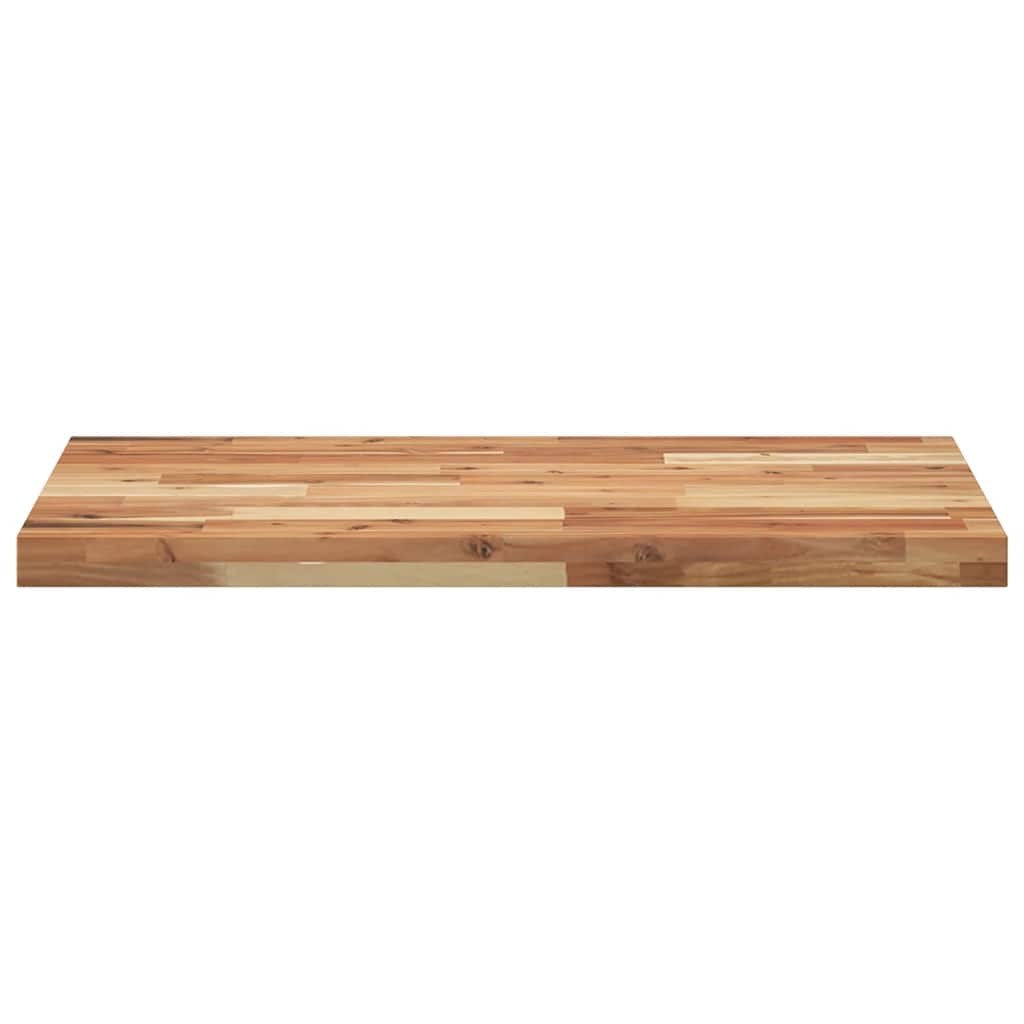 Schreibtischplatte Unbehandelt 60x50x2 cm Massivholz Akazie