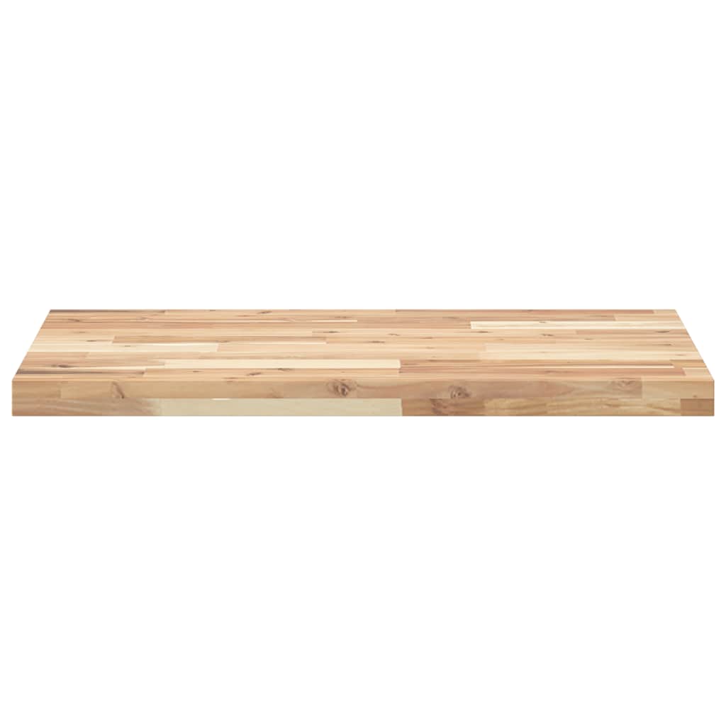 Schreibtischplatte Unbehandelt 60x50x2 cm Massivholz Akazie