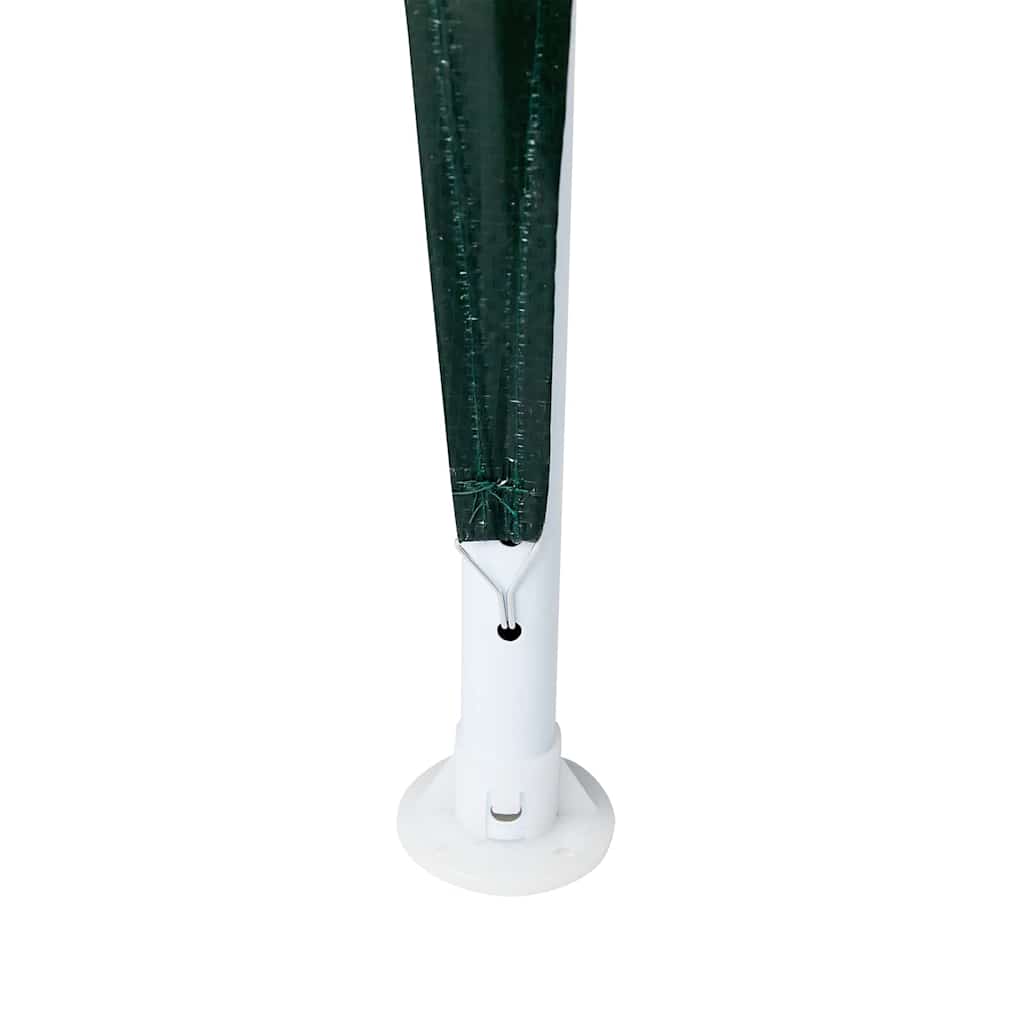 Party-Zelt Weiß 400 x 400 x 266 cm Polyethylen und Stahl
