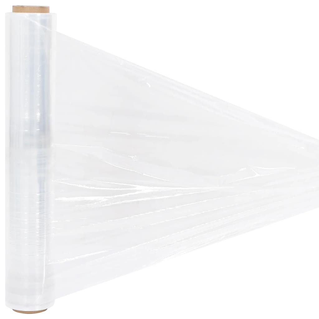 Stretchfolie 2 Stk. Transparent 17 μm 50 cm x 150 m
