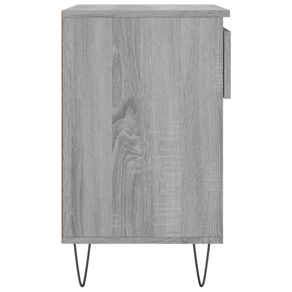 Schuhregal Räuchereiche 70x36x60 cm Holzwerkstoff