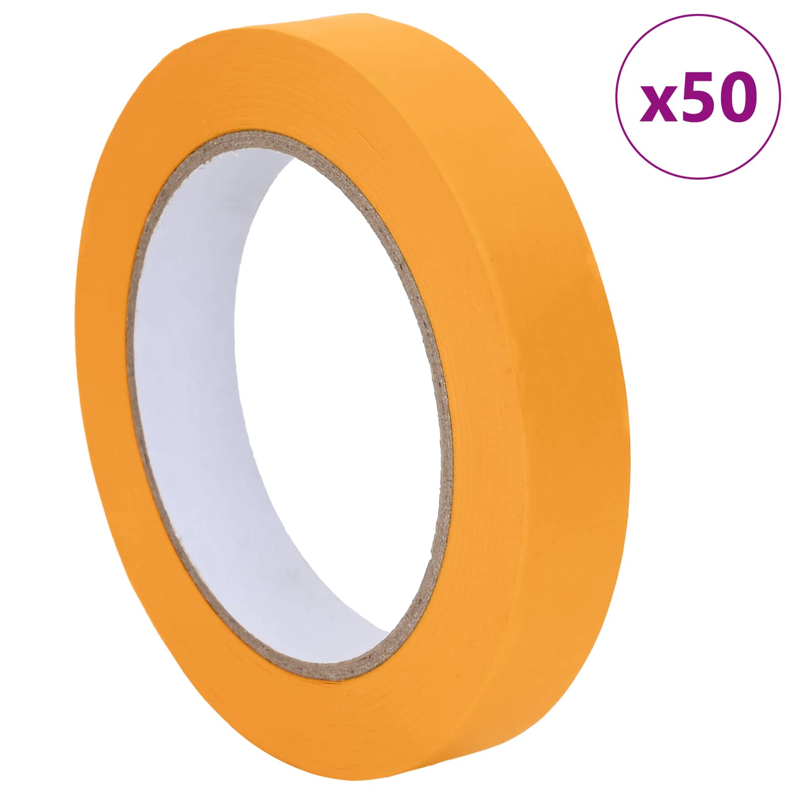 Malerklebebänder 6 pcs Gelb 19mm x 50m Papier