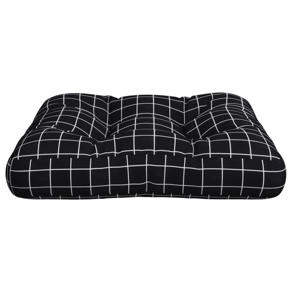 Palettenkissen Anthrazit 50x50x12 cm Stoff