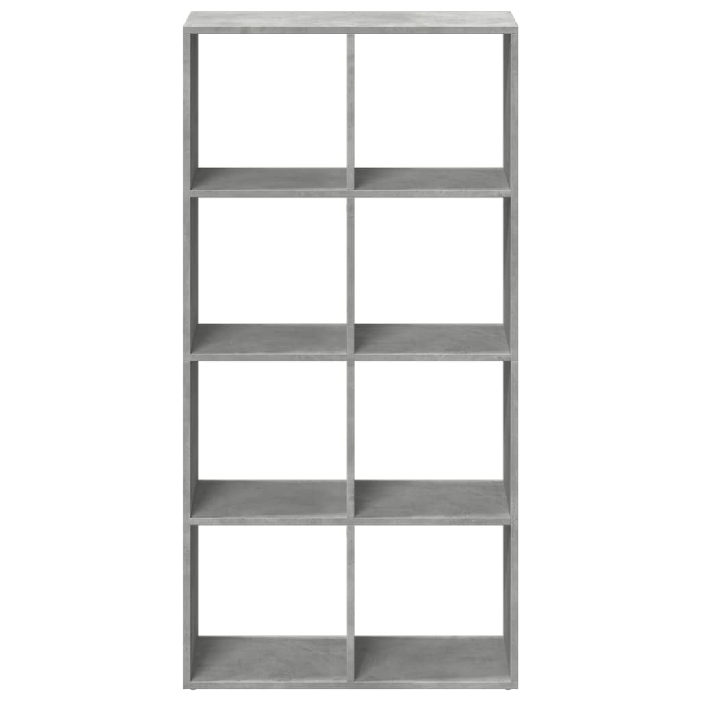 Bücherregal Weiß 137,5x29x137,5 cm Holzwerkstoff