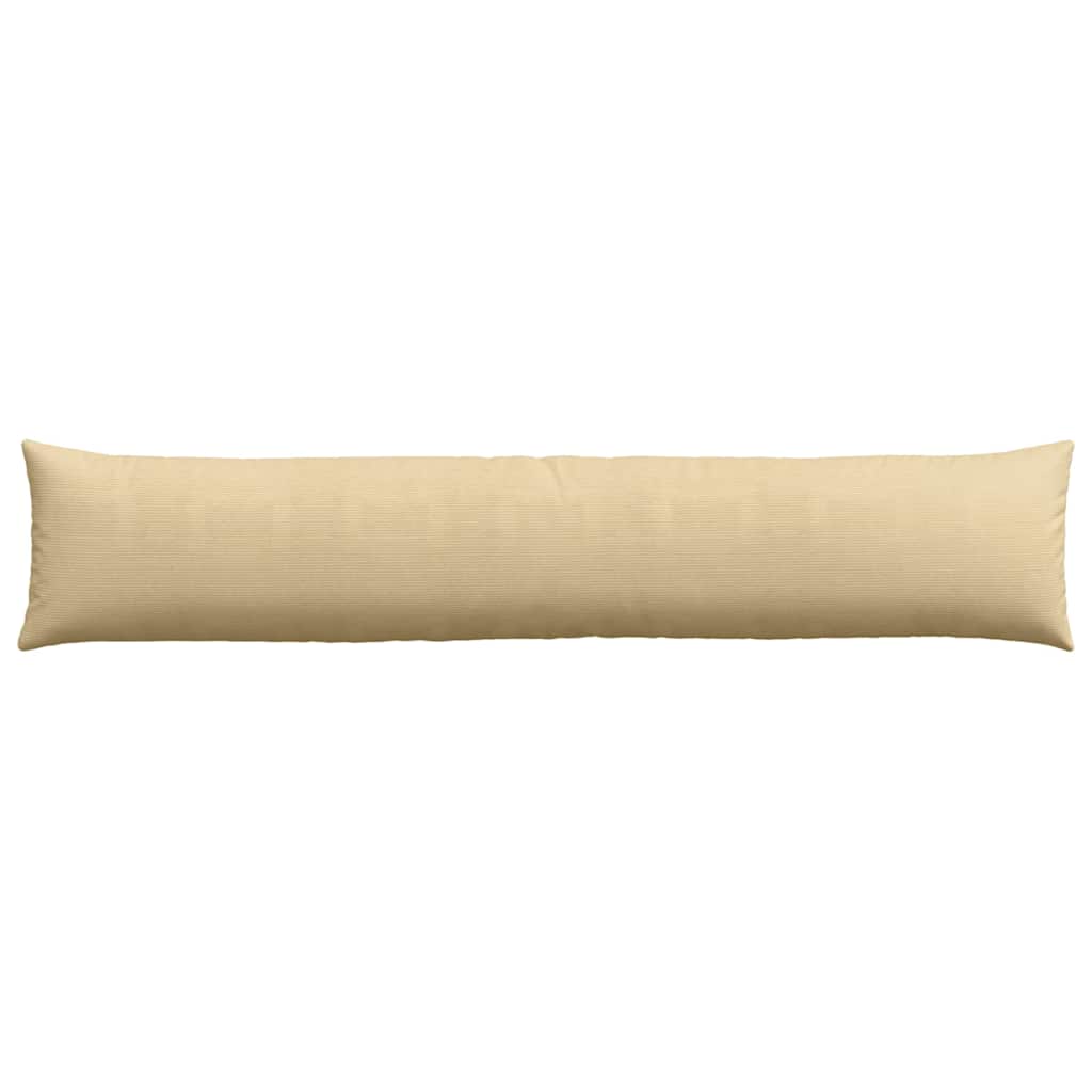 Sofakissen 2 Stück Hellgrau 50 x 30 cm Cordstoff