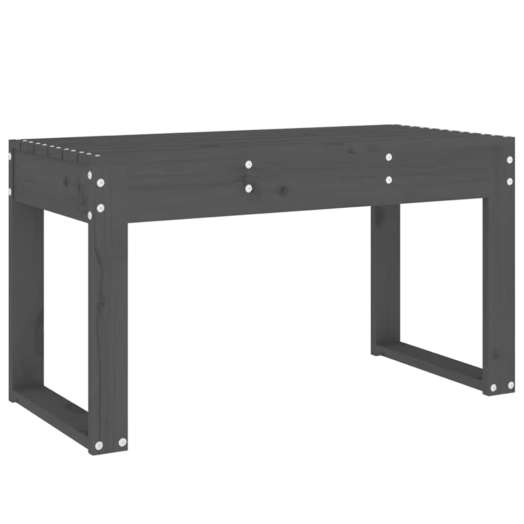 Gartenbank 80x38x45 cm Massivholz Kiefer