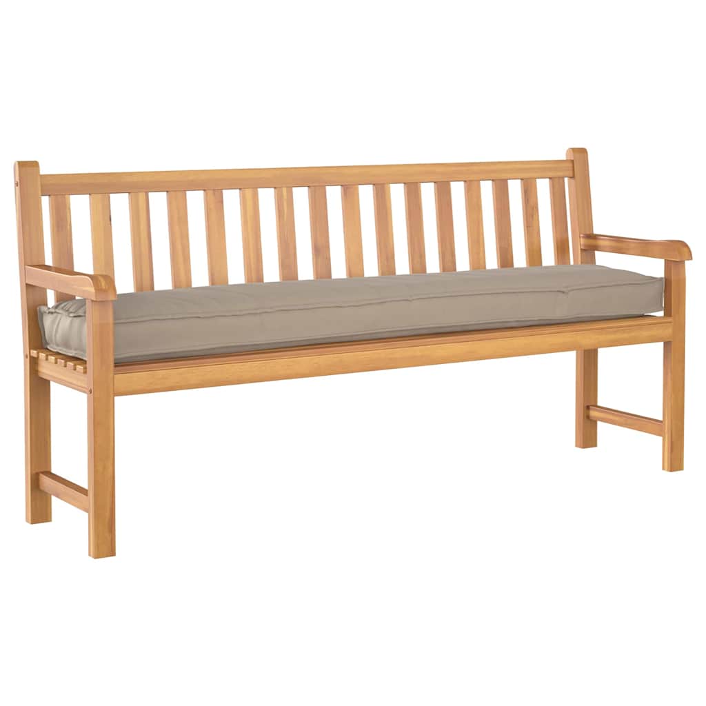 Palettenkissen Anthrazit 200 x 40 x 8 cm Oxford-Stoff