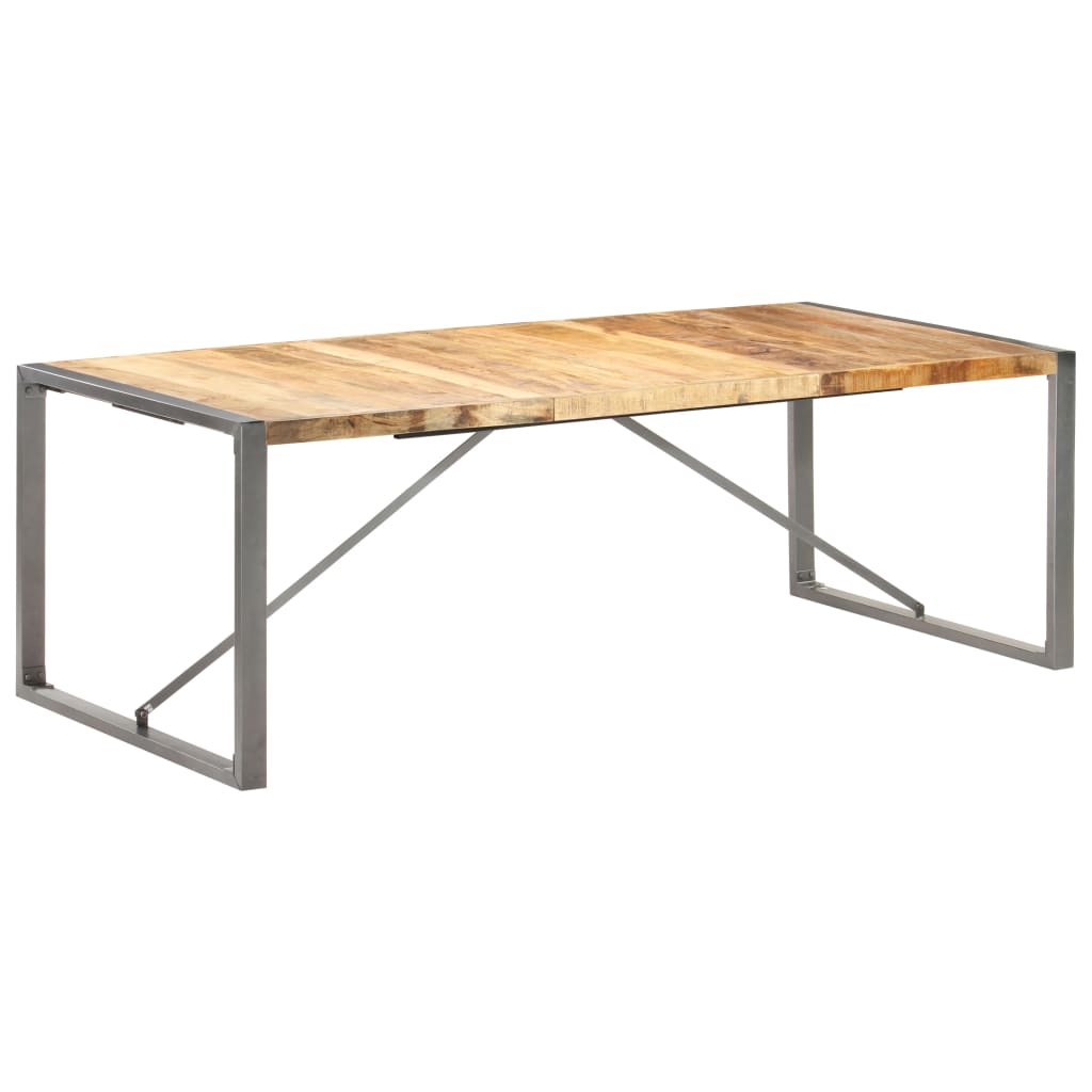 Esstisch 220x100x75 cm Massivholz Akazie