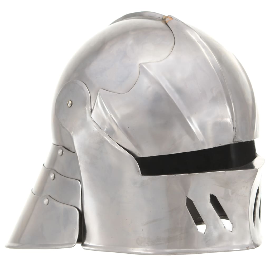 Preußische Pickelhaube Antik Replik für LARP Schwarz Stahl