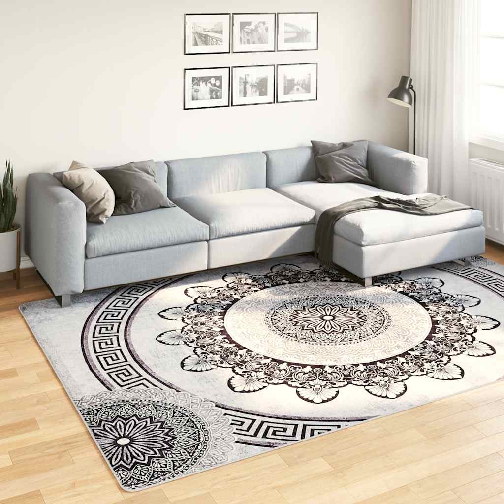 Teppich Waschbar Mehrfarbig 160x230 cm
