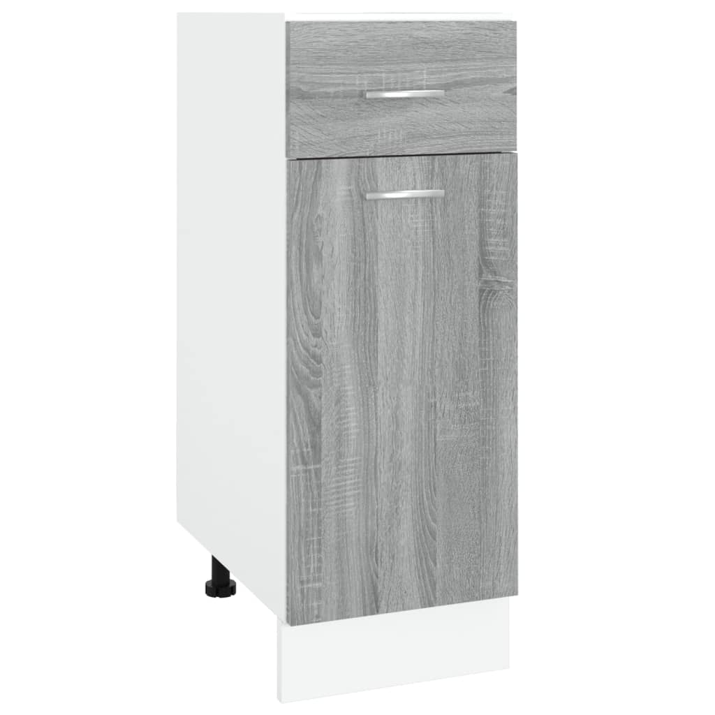 Unterschrank Lyon Weiß 60x46x81,5 cm Holzwerkstoff