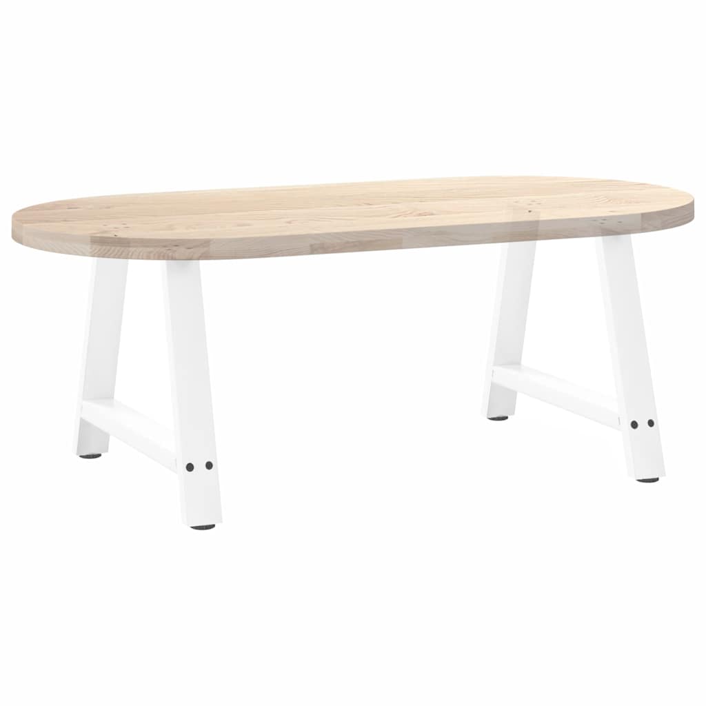 Couchtischbeine A-Form 2 Stk. 30x(30-31) cm Stahl