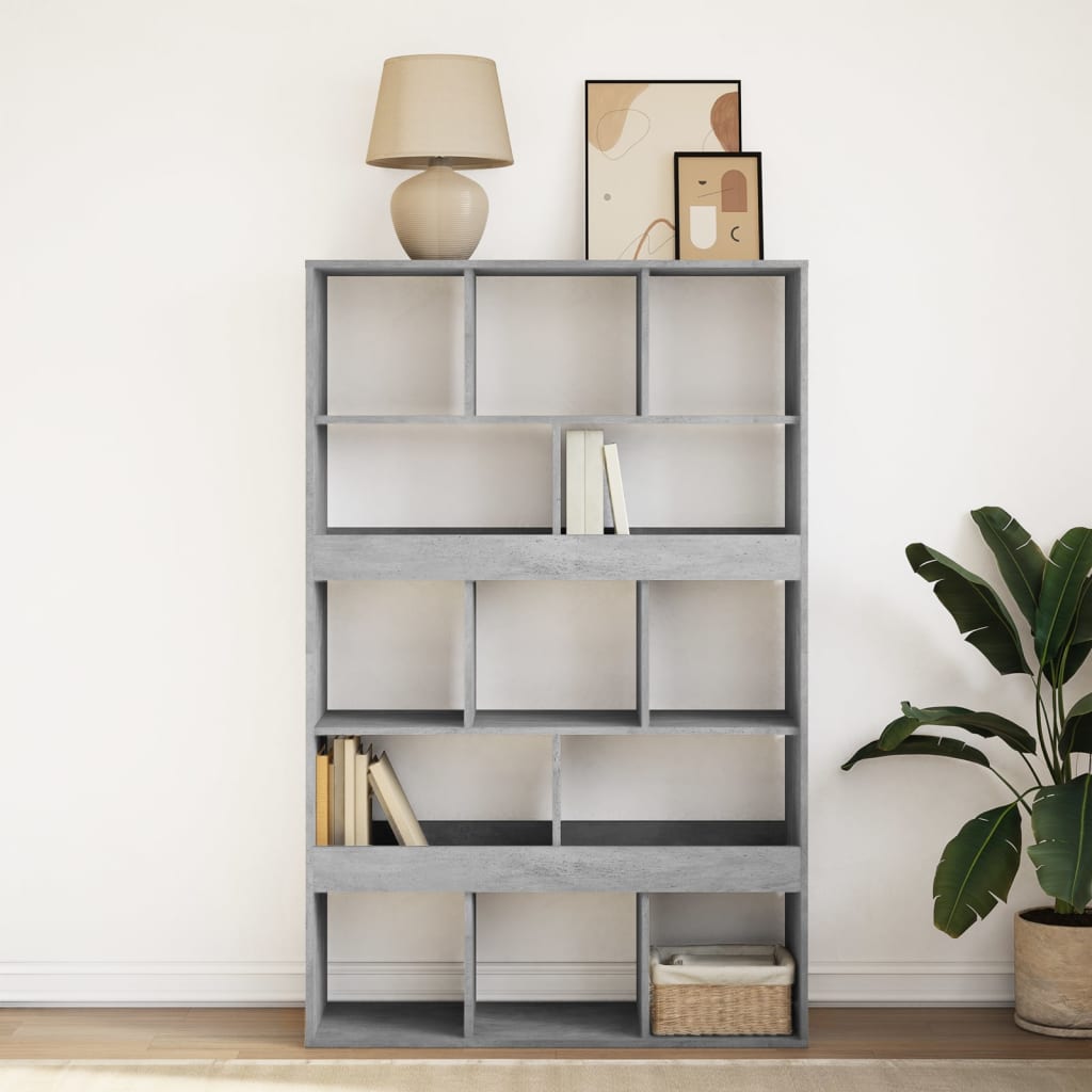 Bücherregal Weiß 100x33x125,5 cm Holzwerkstoff