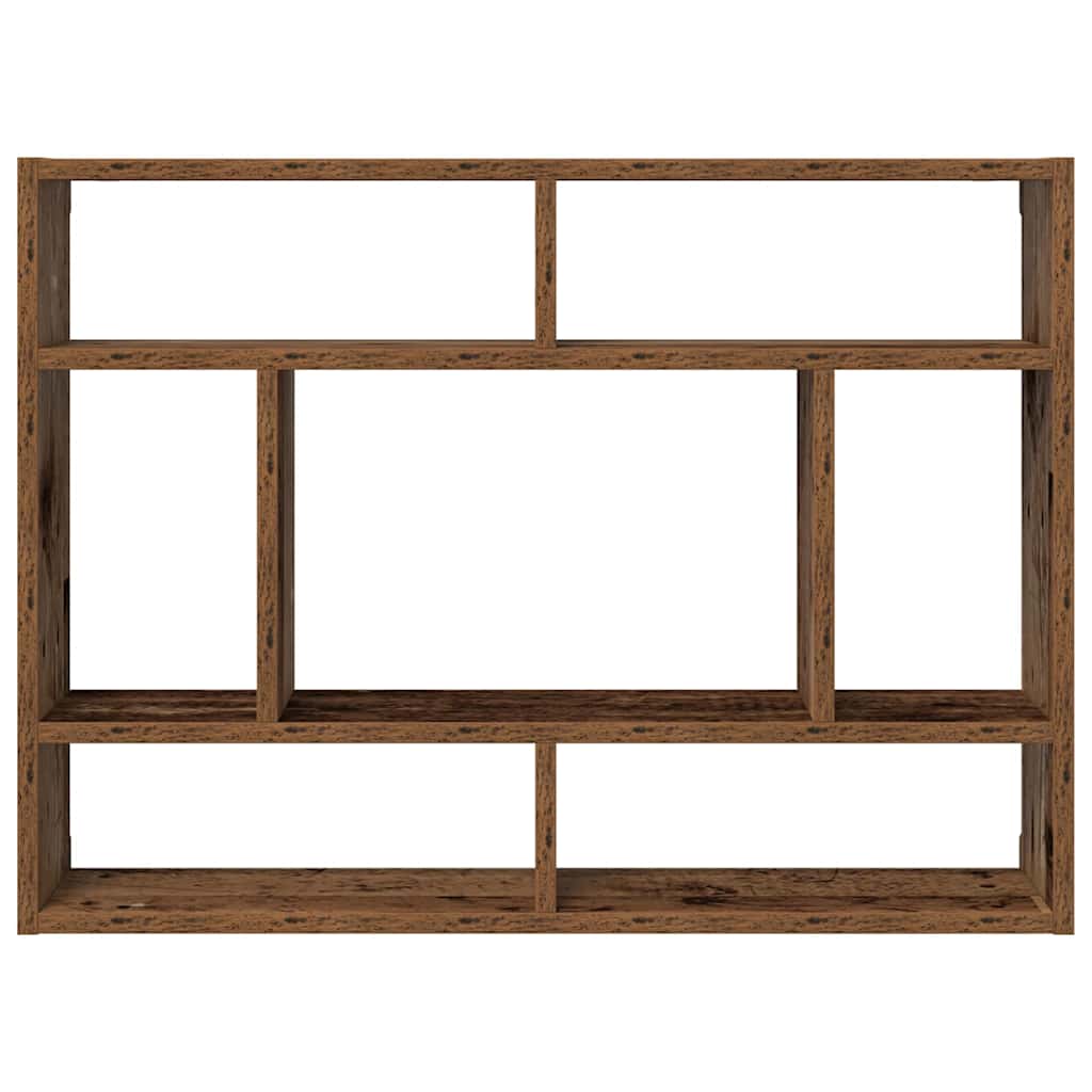 Wandregal Weiß 75x16x55 cm Holzwerkstoff