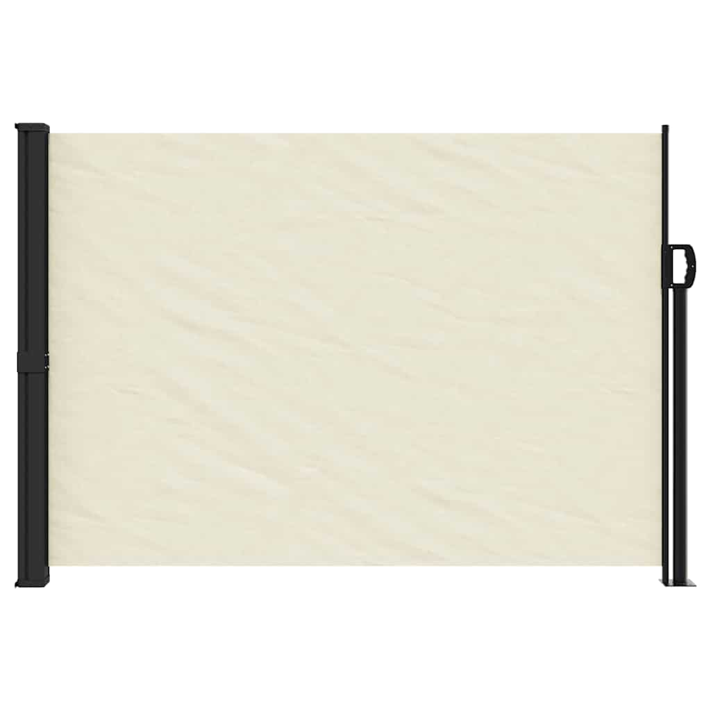 Seitenmarkise Ausziehbar Schwarz 100x300 cm