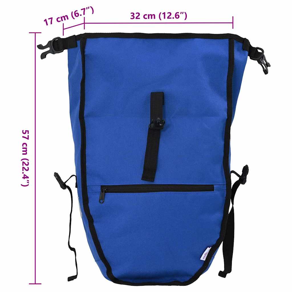 Fahrradtasche Schwarz 32,5 x 17 x 57 cm Polyester