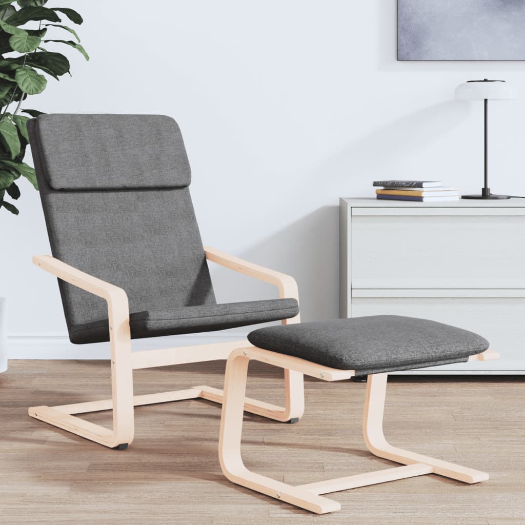 Relaxsessel Creme Stoff