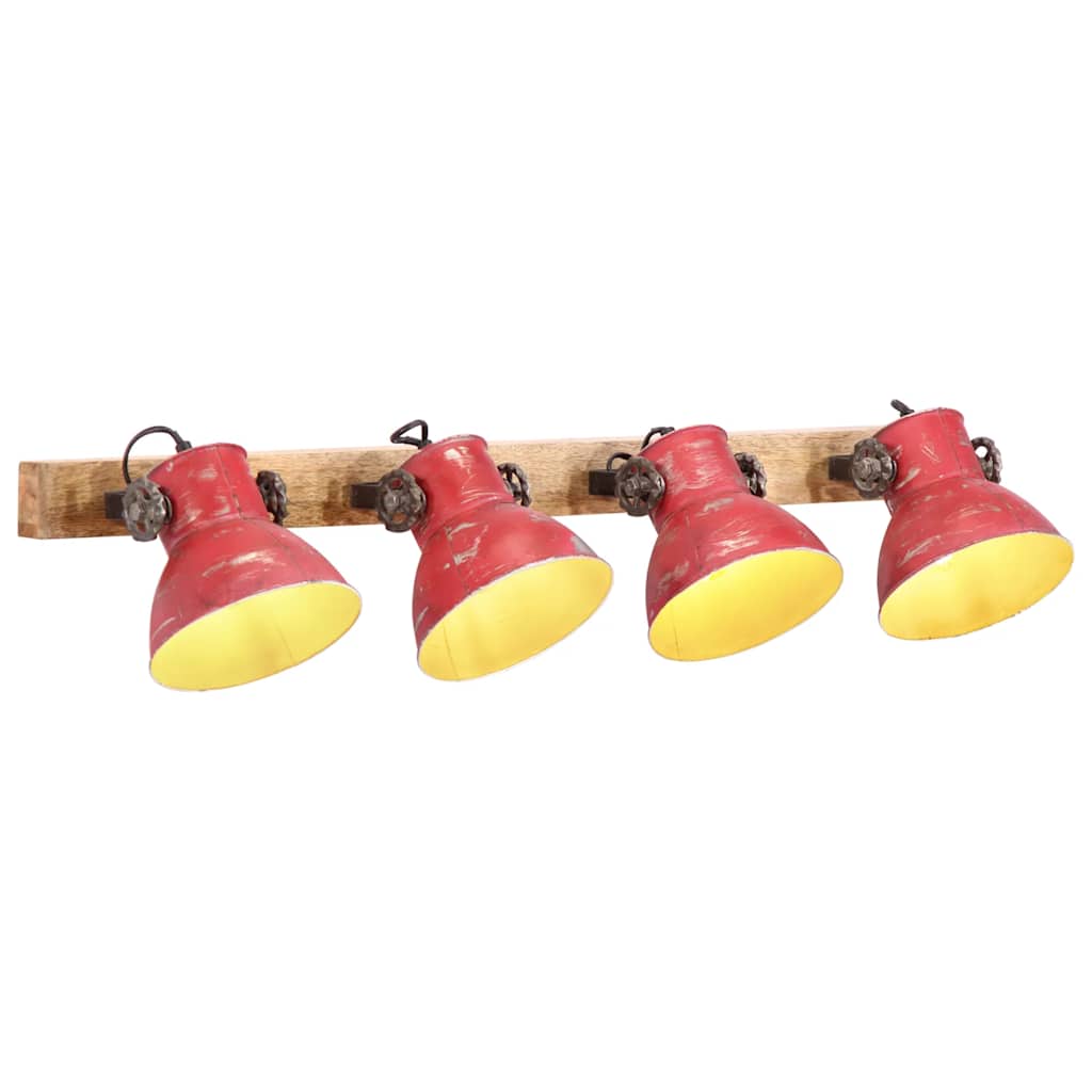 Wandlampe Industriestil Silbern 45x25 cm E27