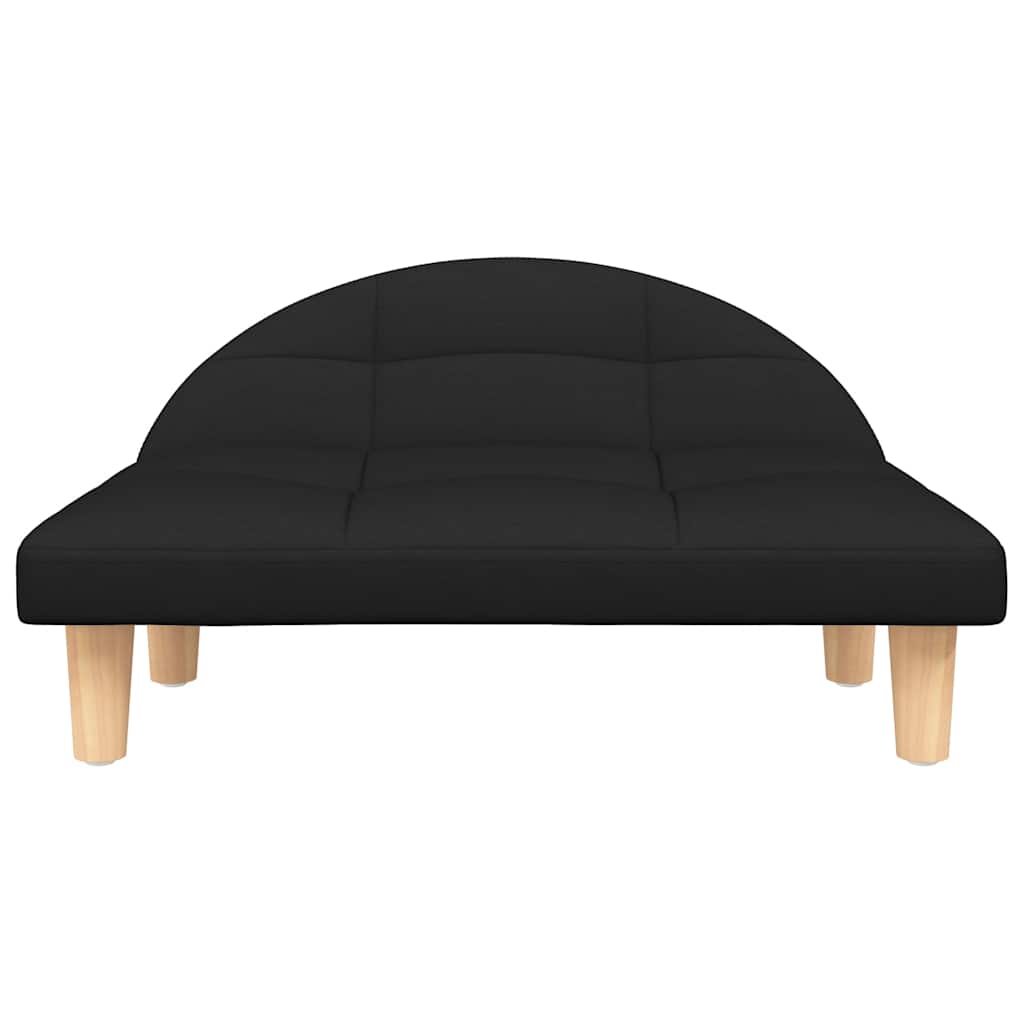 Hundebett Creme 70x52x30 cm Stoff