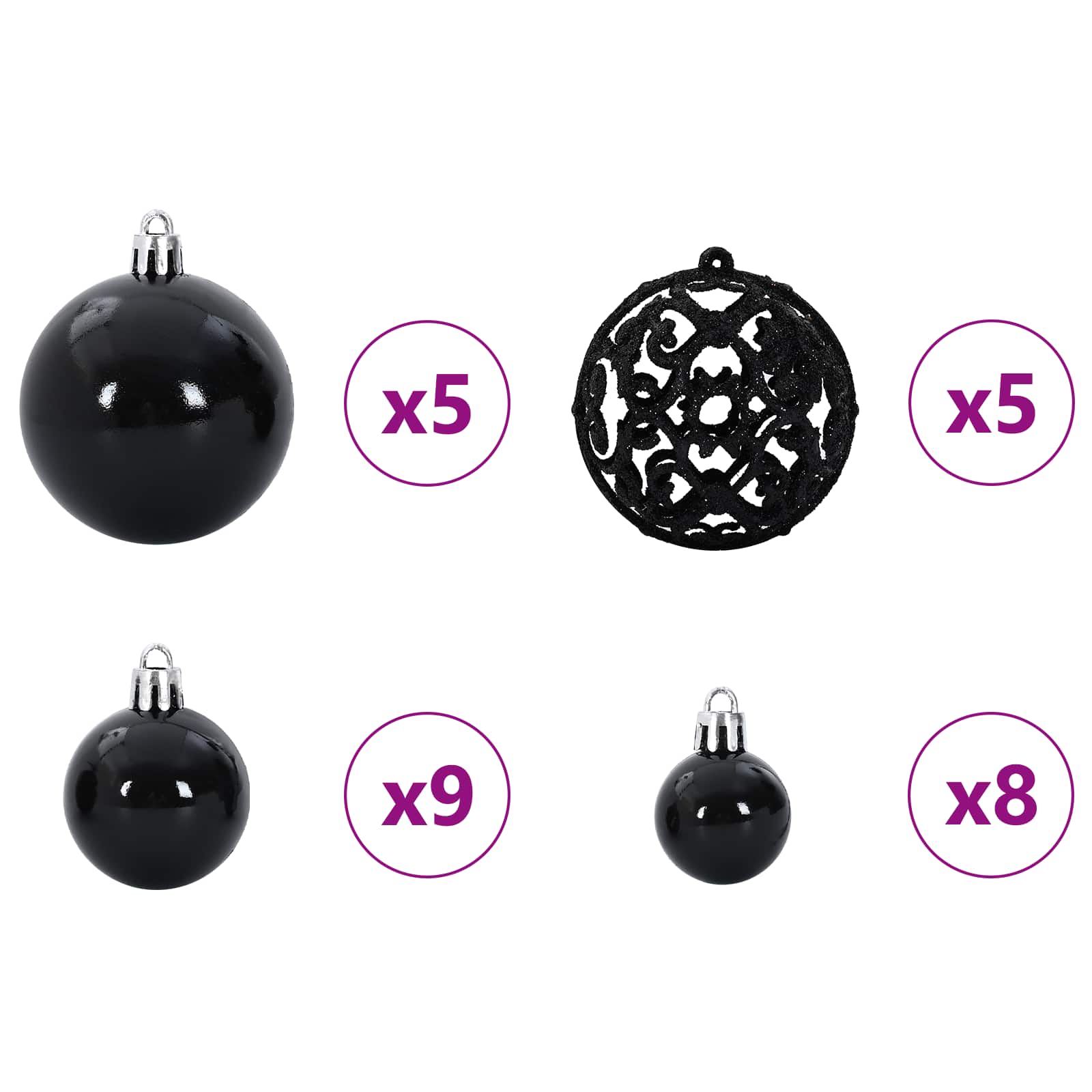 Künstlicher klappbarer Weihnachtsbaum Weiß 120 cm PVC und Stahl