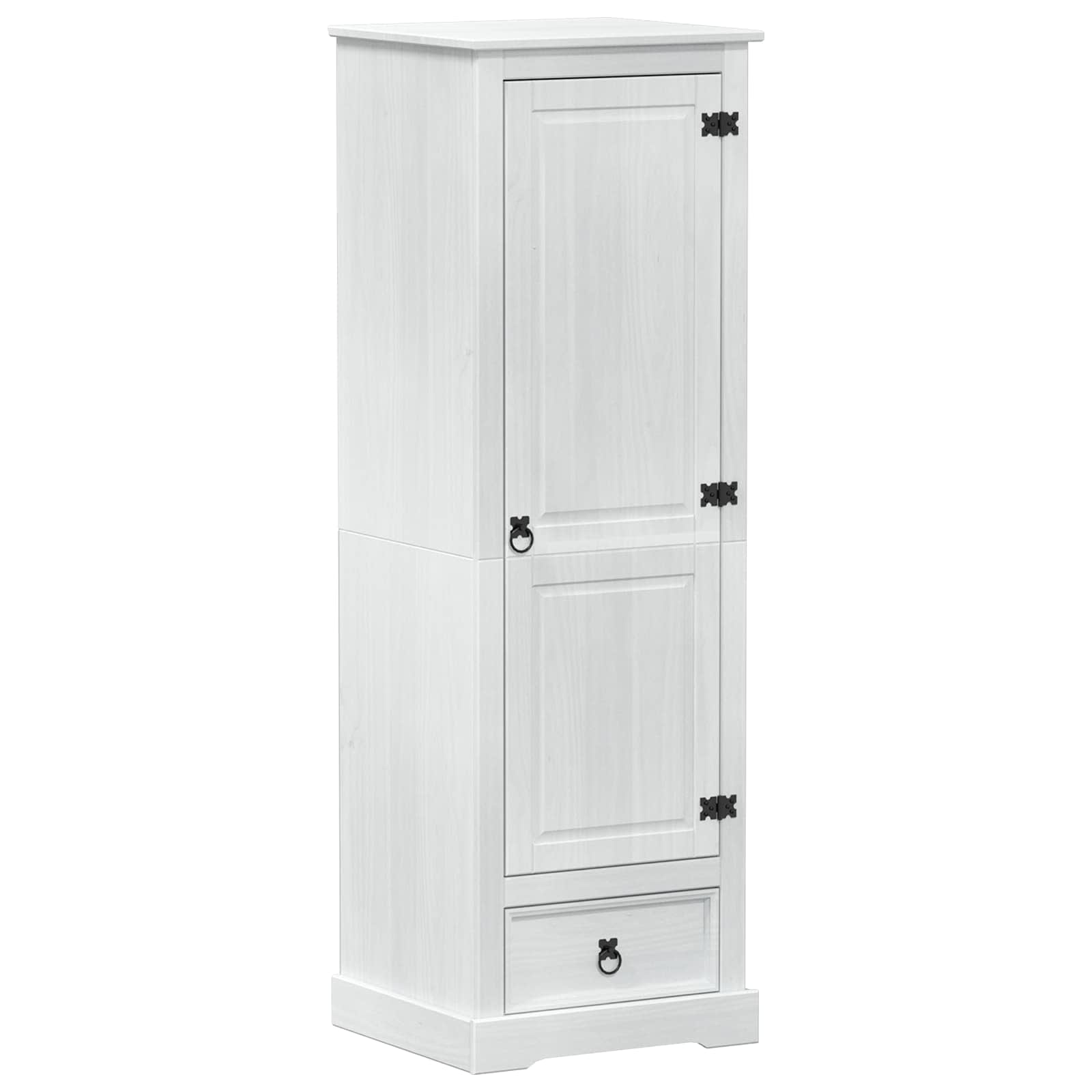 Kleiderschrank Corona 55x50x170 cm Massivholz Kiefer