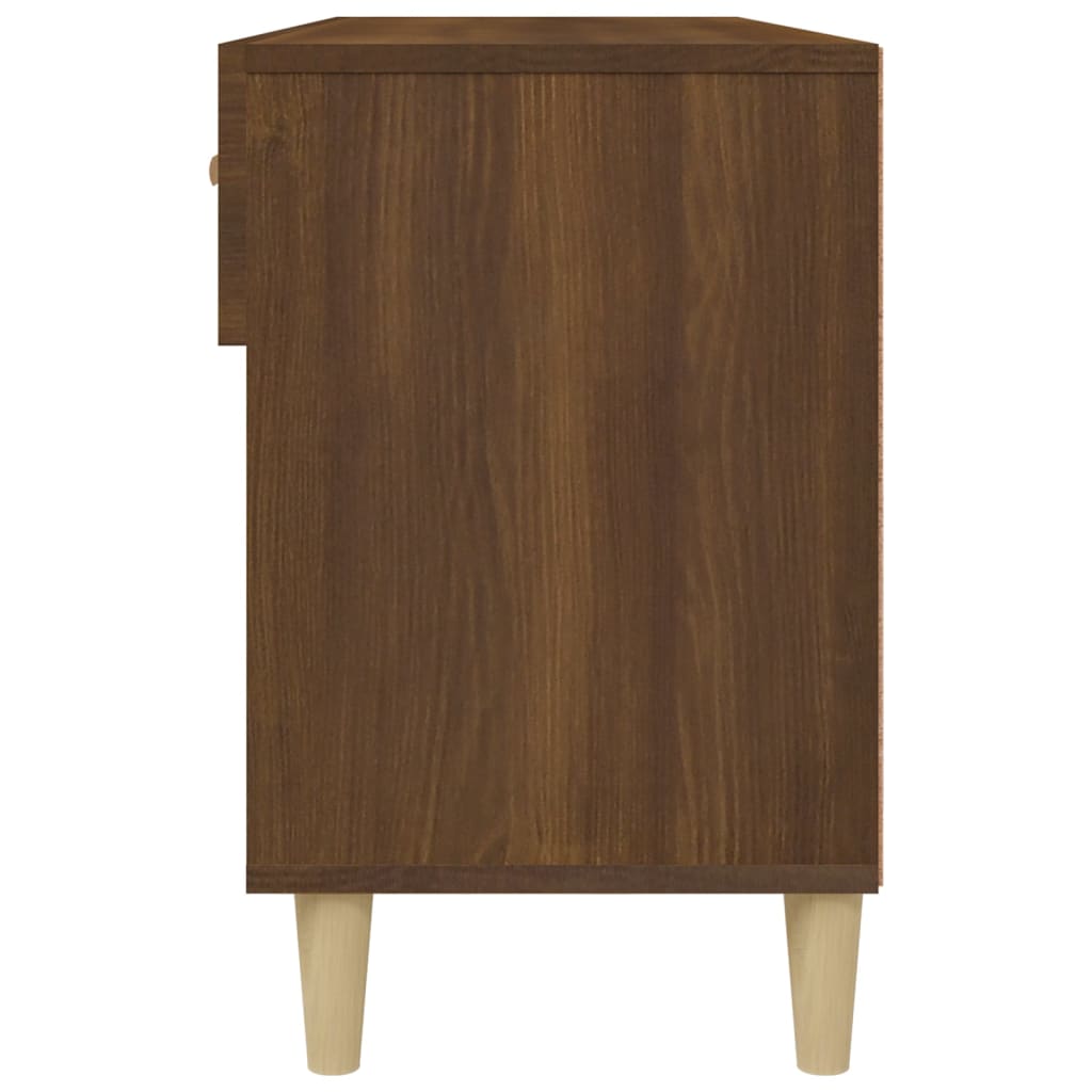 Schuhschrank Weiß 102x35x55 cm Holzwerkstoff