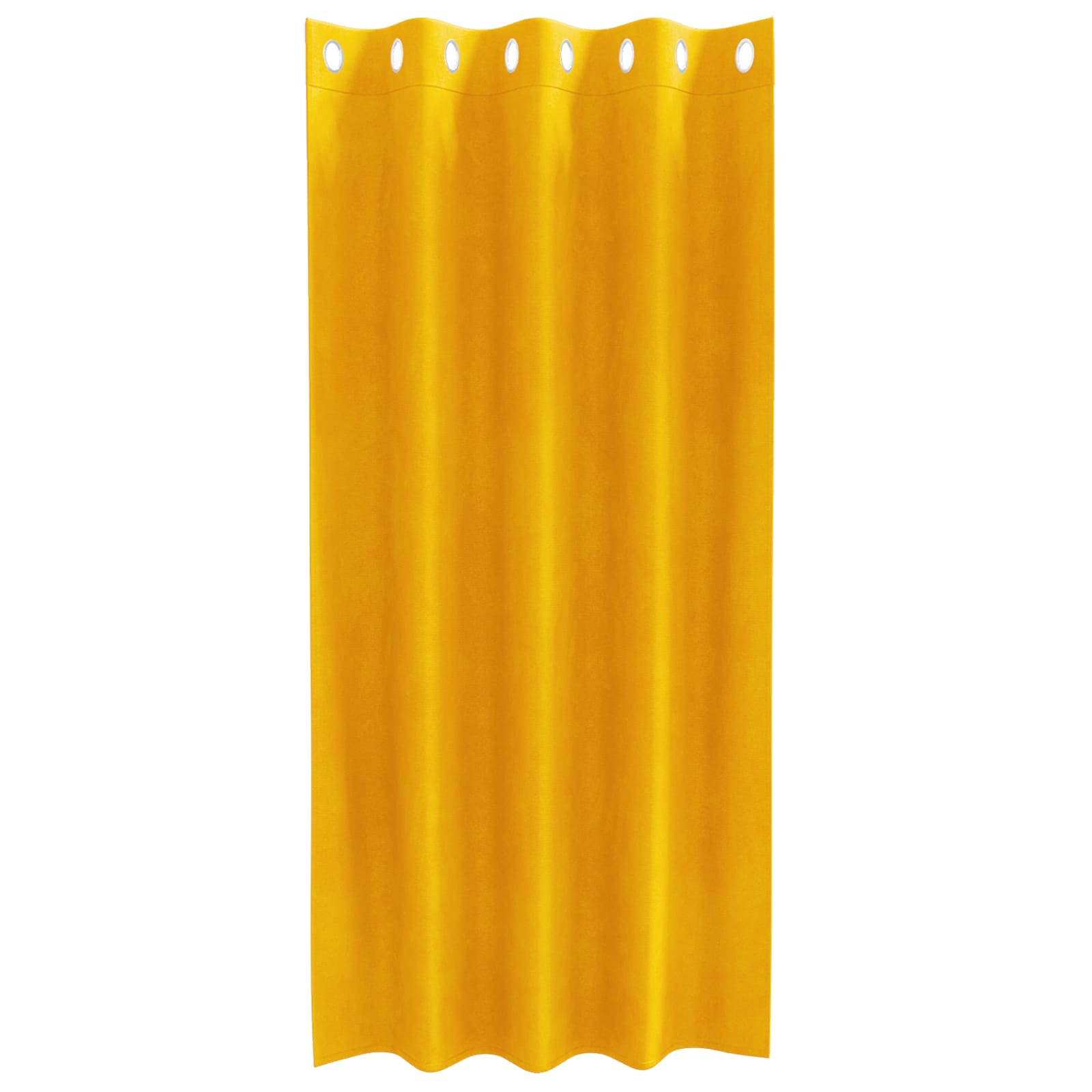 Verdunkelungsvorhänge 2 pcs Schwarz 140 x 140 cm Samt