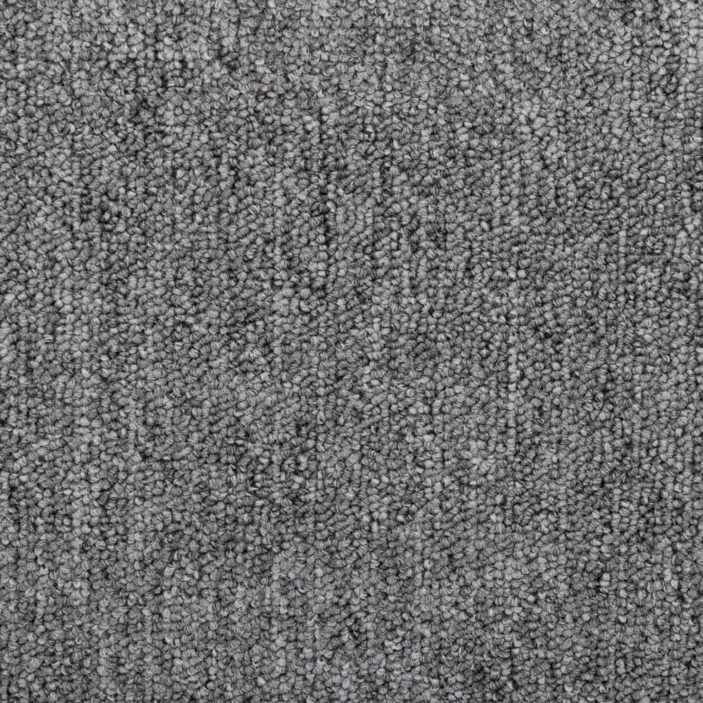 Stufenmatten 15 Stk. 56x17x3 cm Anthrazit Halbrund