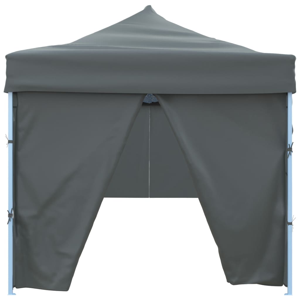 Faltzelt Partyzelt Pop-Up mit 8 Seitenwänden 870x291x315 cm Creme