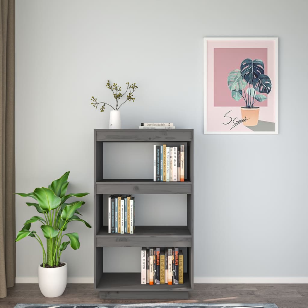Bücherregal 40x35x71 cm Massivholz Kiefer