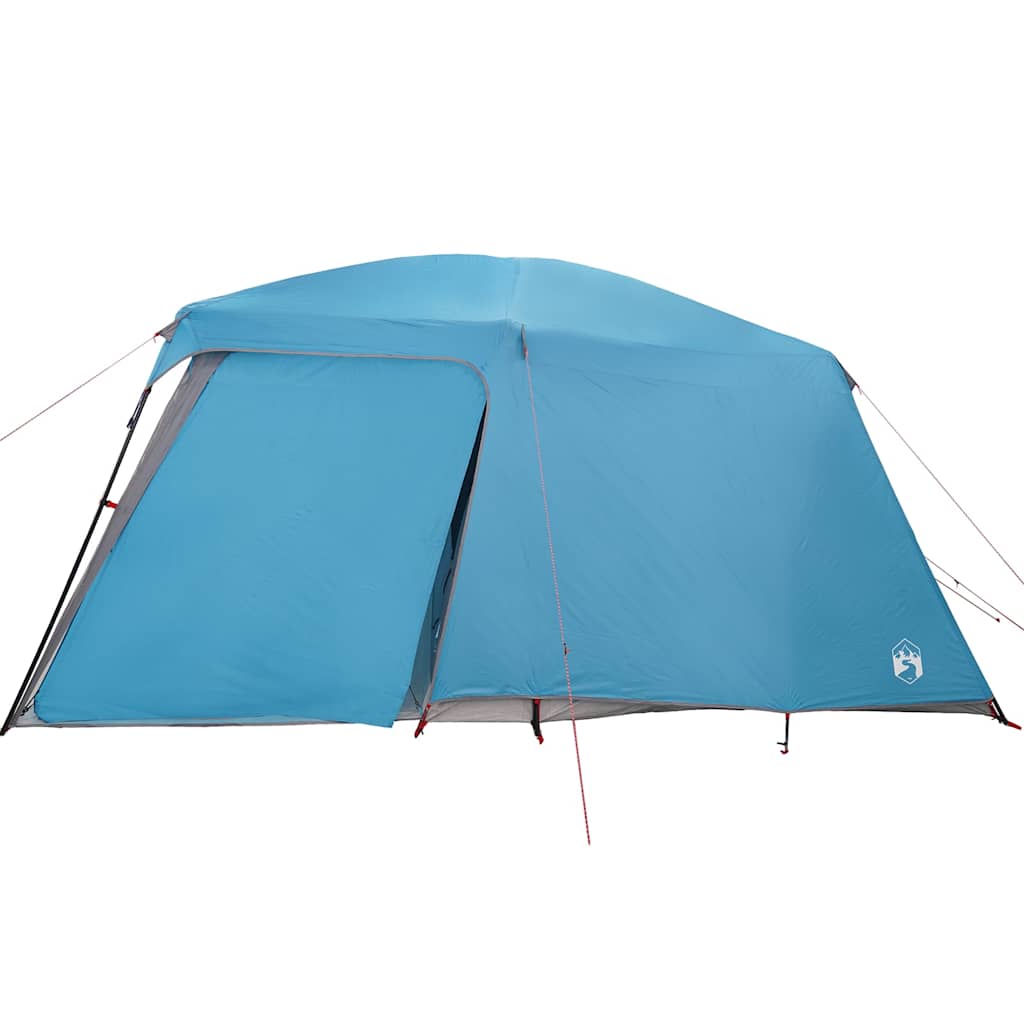 Campingzelt mit Vorzelt 5 Personen Grün Wasserdicht