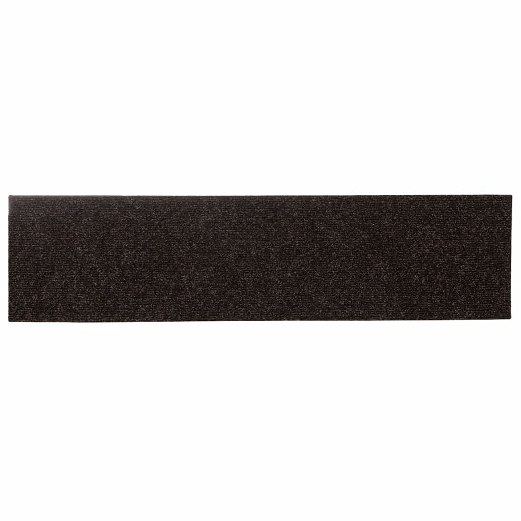 Stufenmatten Selbstklebend 15 Stk. 60x25 cm Hellbraun Rechteckig