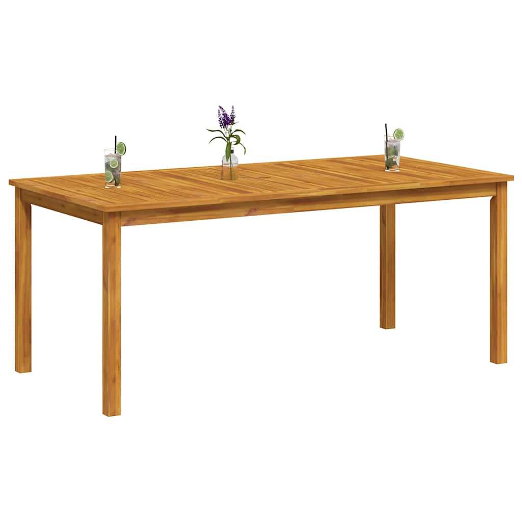 Garten-Esstisch 110x55x75 cm Massivholz Akazie
