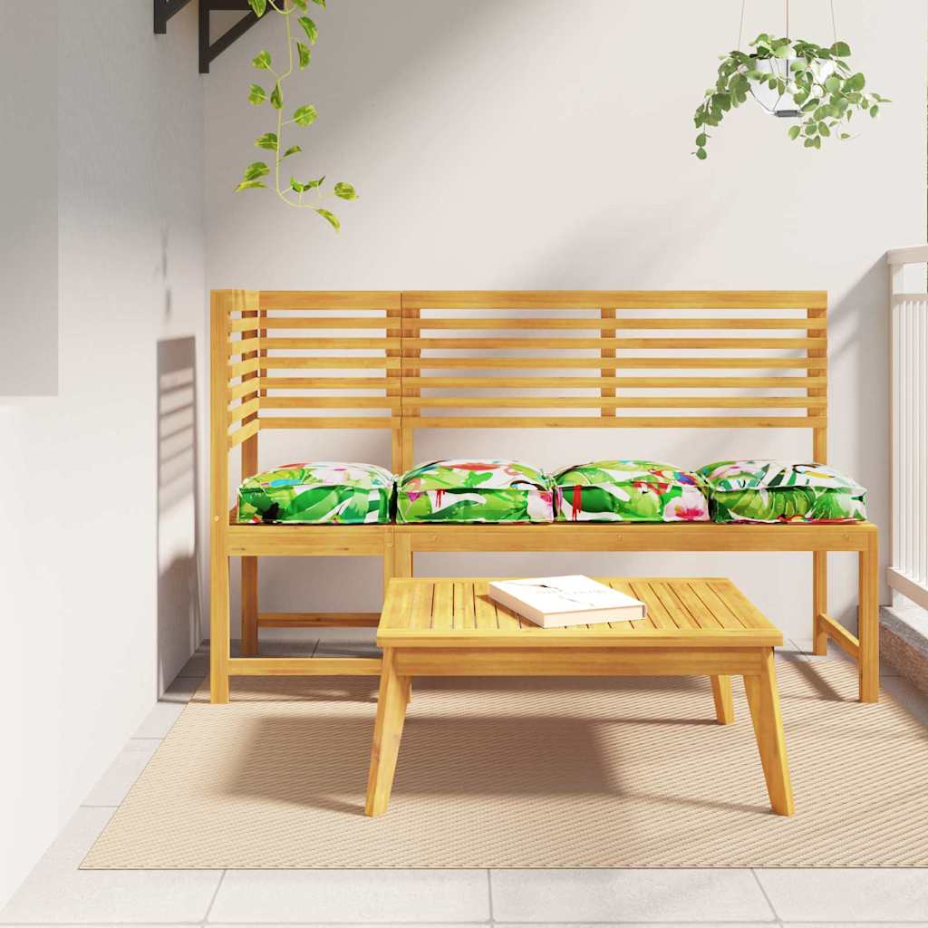 Kissen 2 pcs Anthrazit 40 x 40 x 8 cm Oxford-Stoff