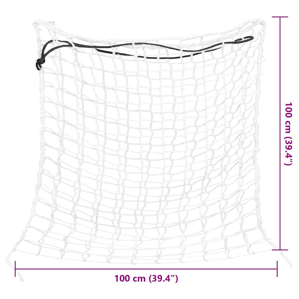 Heunetze 2 Stk Rechteckig 0,9x1 m PP
