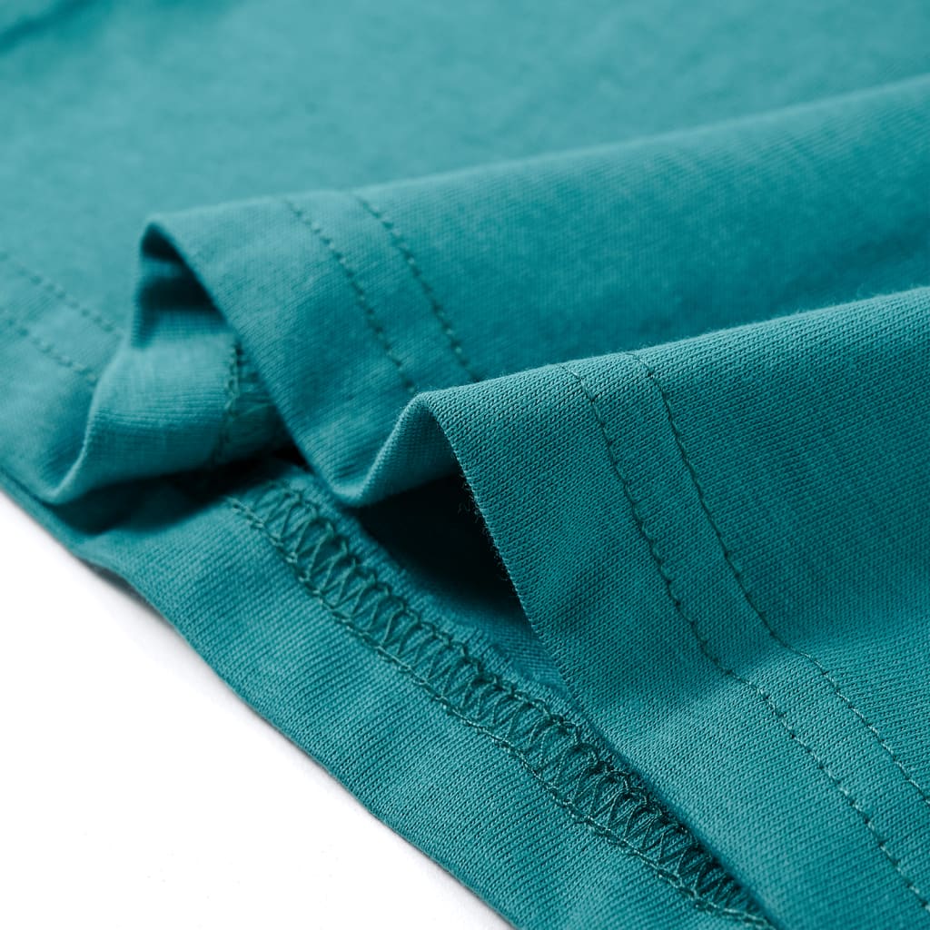 Kinder-Langarmshirt Rostbraun 116