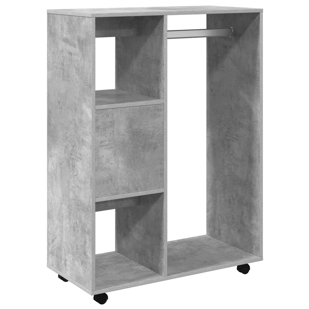 Kleiderschrank Weiß 80x40x110 cm Holzwerkstoff
