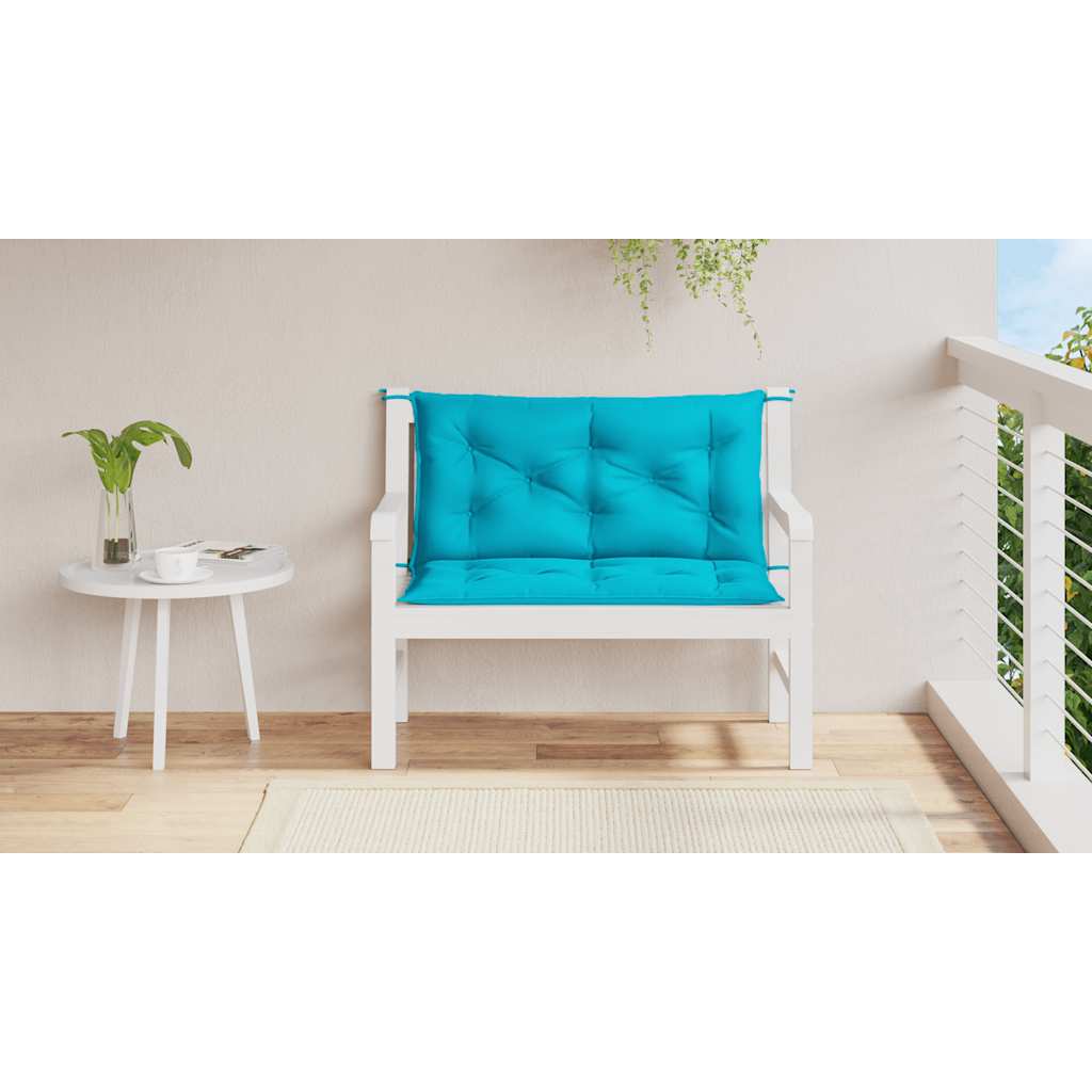 Gartenbank-Auflage Anthrazit 100x(50+50)x7 cm Oxford-Gewebe