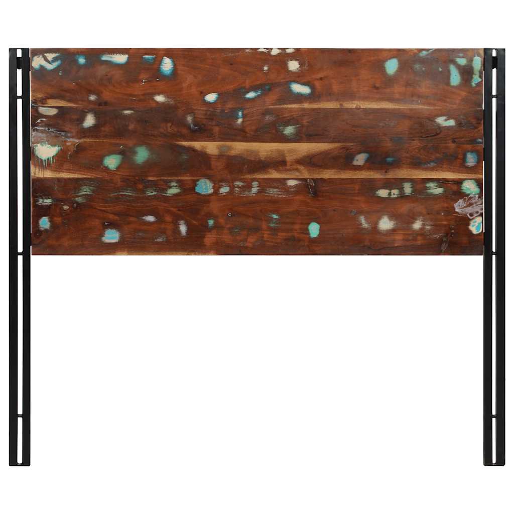 Kopfteil 100 cm Massivholz Mango und Eisen