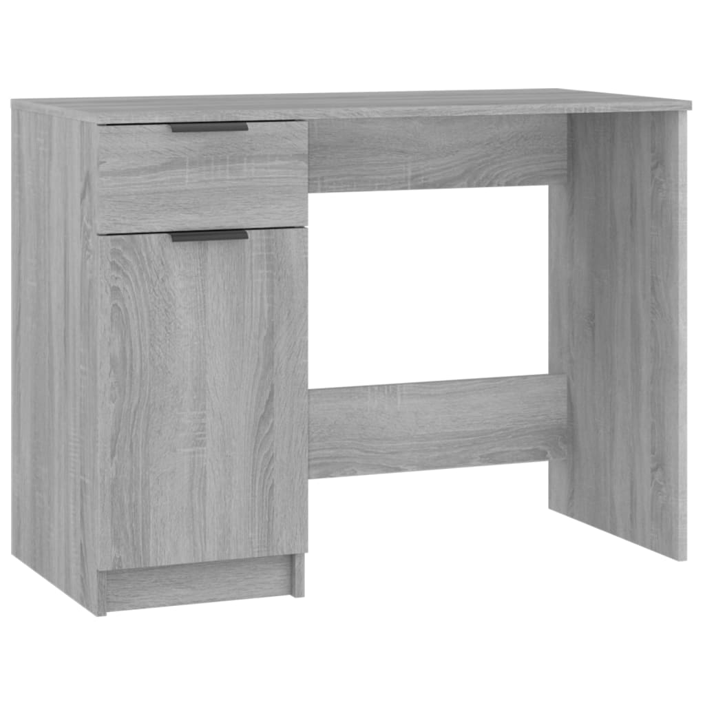 Schreibtisch Weiß 100x50x75 cm Holzwerkstoff