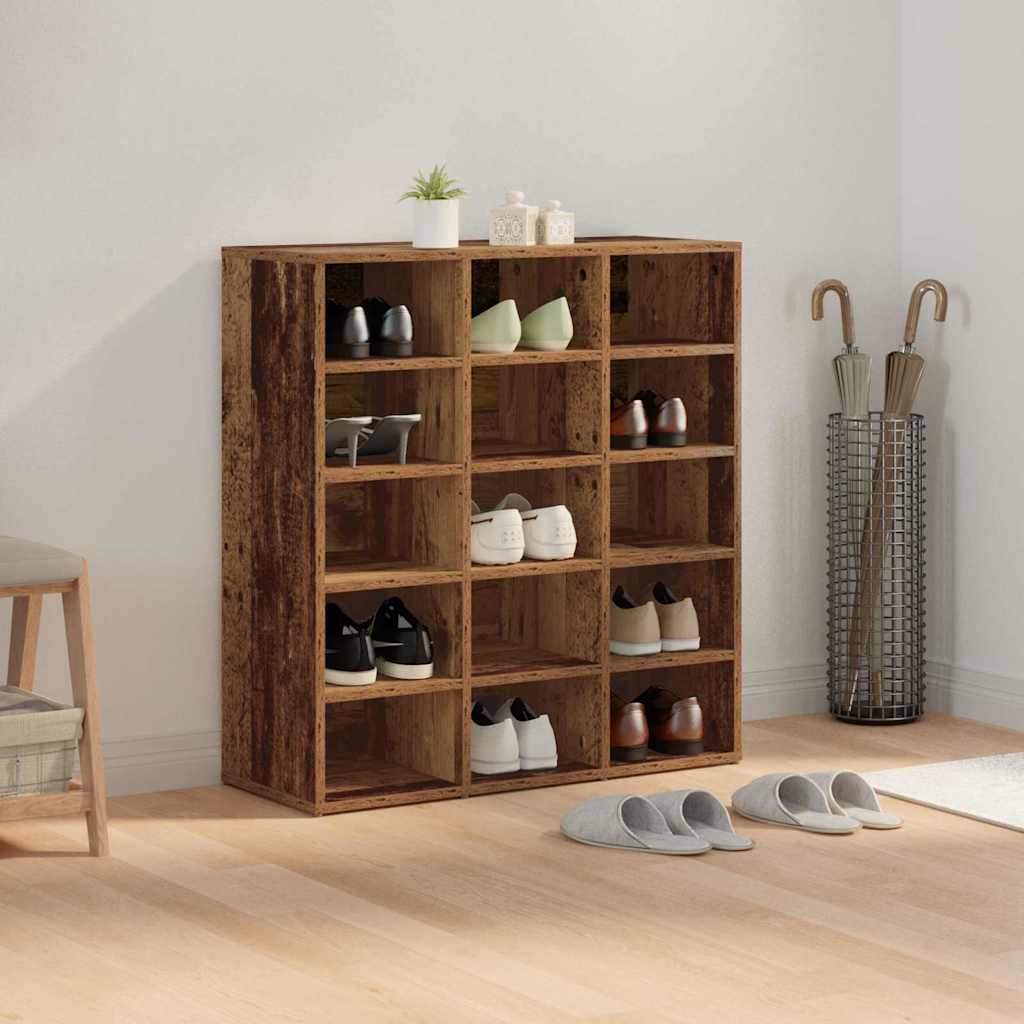 Schuhregale 2 Stk. Weiß 52,5x30x50 cm