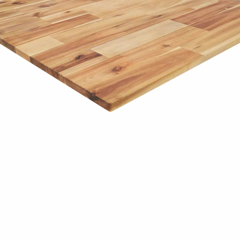 Schreibtischplatte Unbehandelt 60x50x2 cm Massivholz Akazie