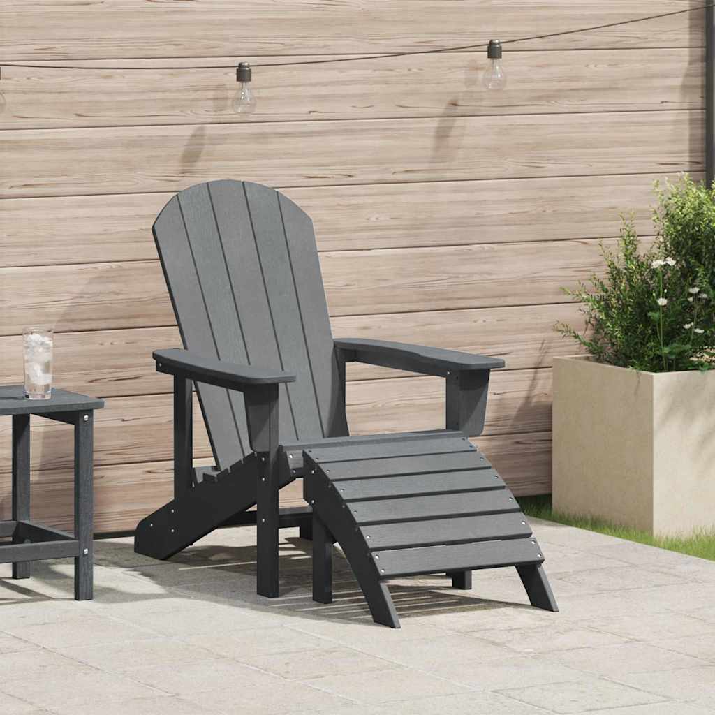 Adirondack-Stuhl Weiß 82 x 74 x 92 cm HDPE