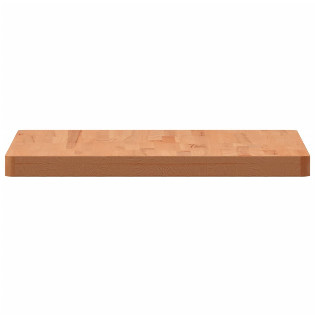 Tischplatte Ø30x1,5 cm Rund Massivholz Buche