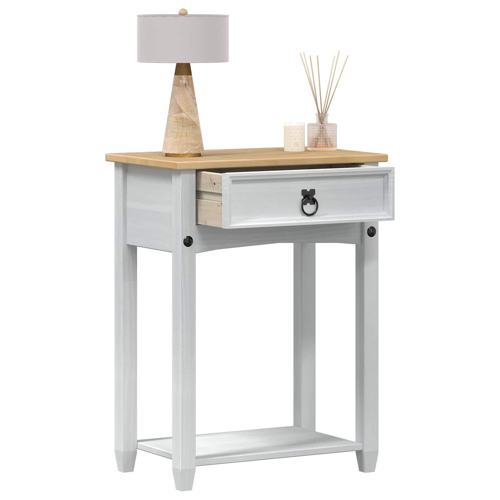 Konsolentisch Corona 55x35x73 cm Massivholz Kiefer