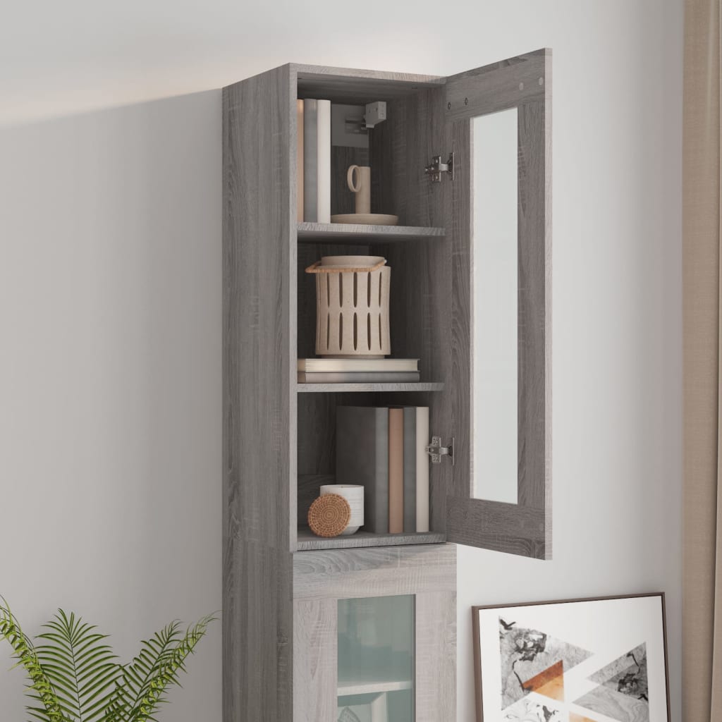 Hängeschrank Weiß 34,5x34x90 cm