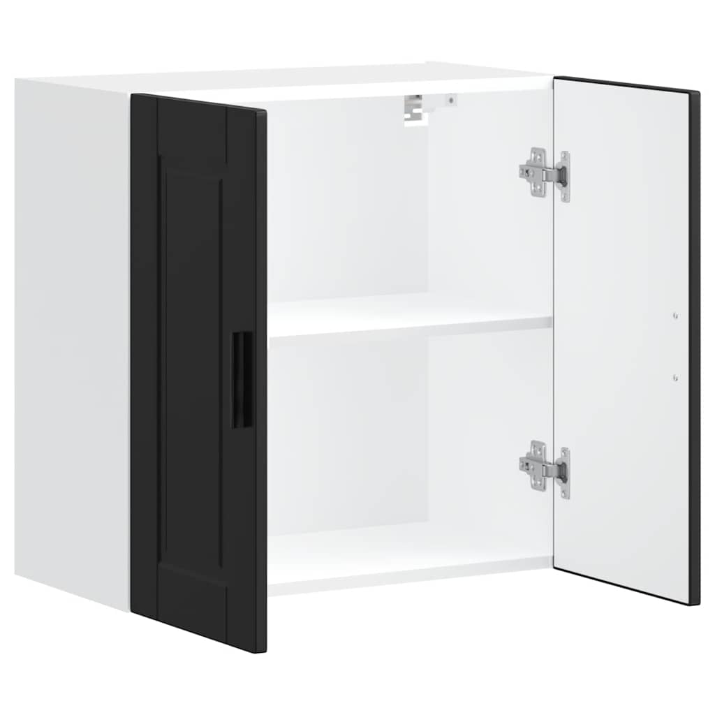 Herdumbauschränke 2 Stk. Porto Weiß Holzwerkstoff
