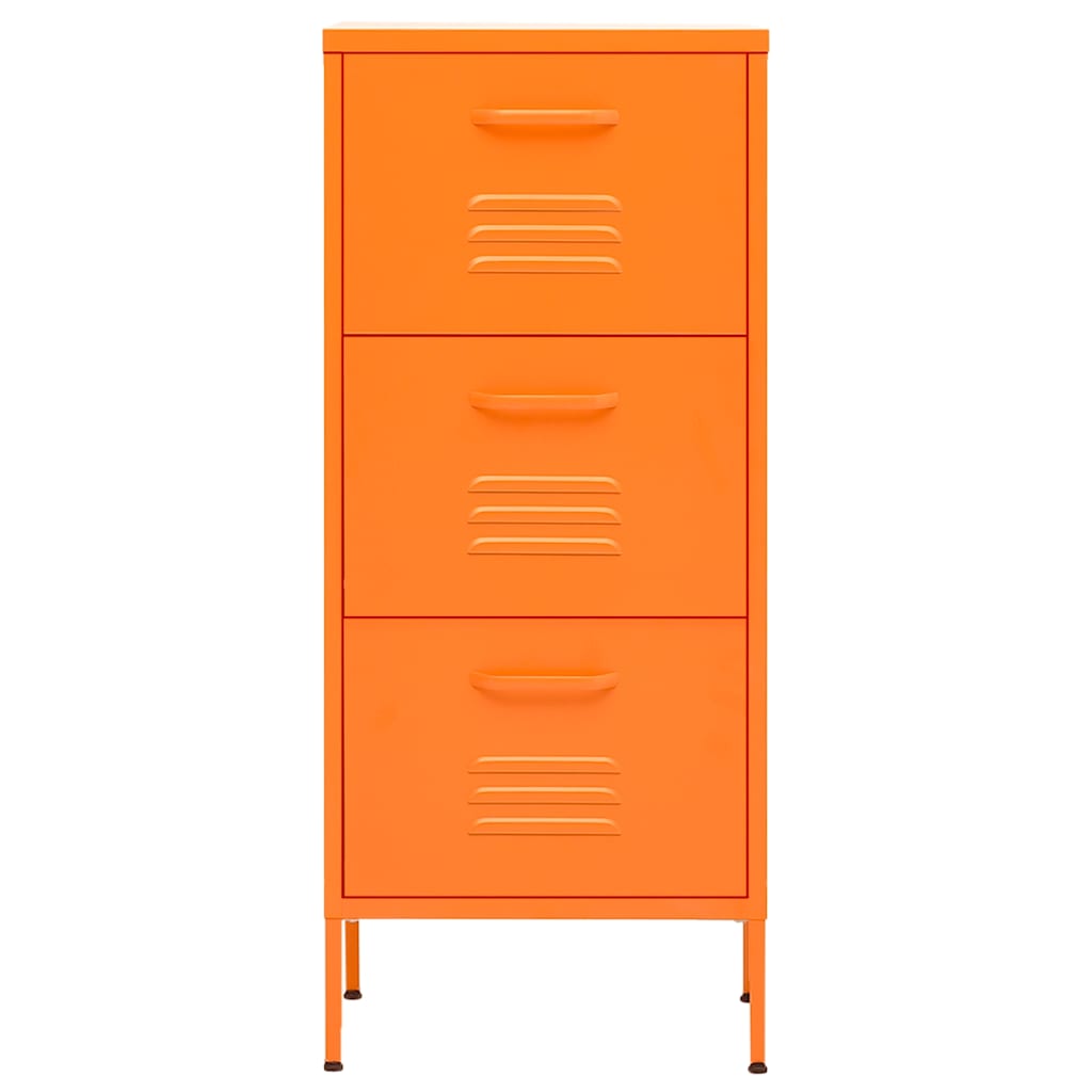 Beistellschrank Olivgrün 42,5x35x101,5 cm Stahl