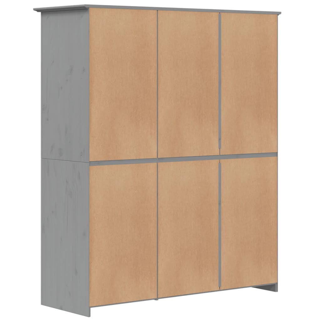 Kleiderschrank BODO Honigbraun 53,5 x 99 x 173 cm Holzwerkstoff